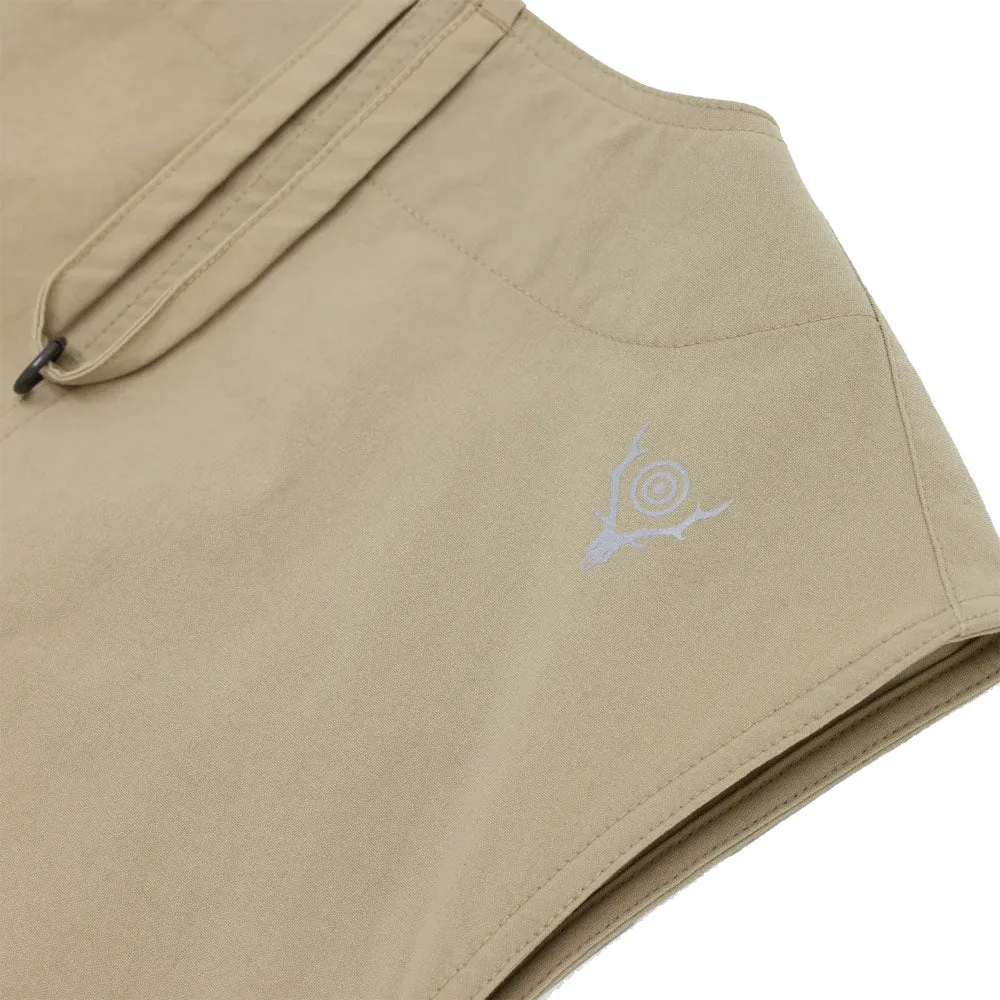 Tenkara Vest - Nylon Oxford 'Beige'