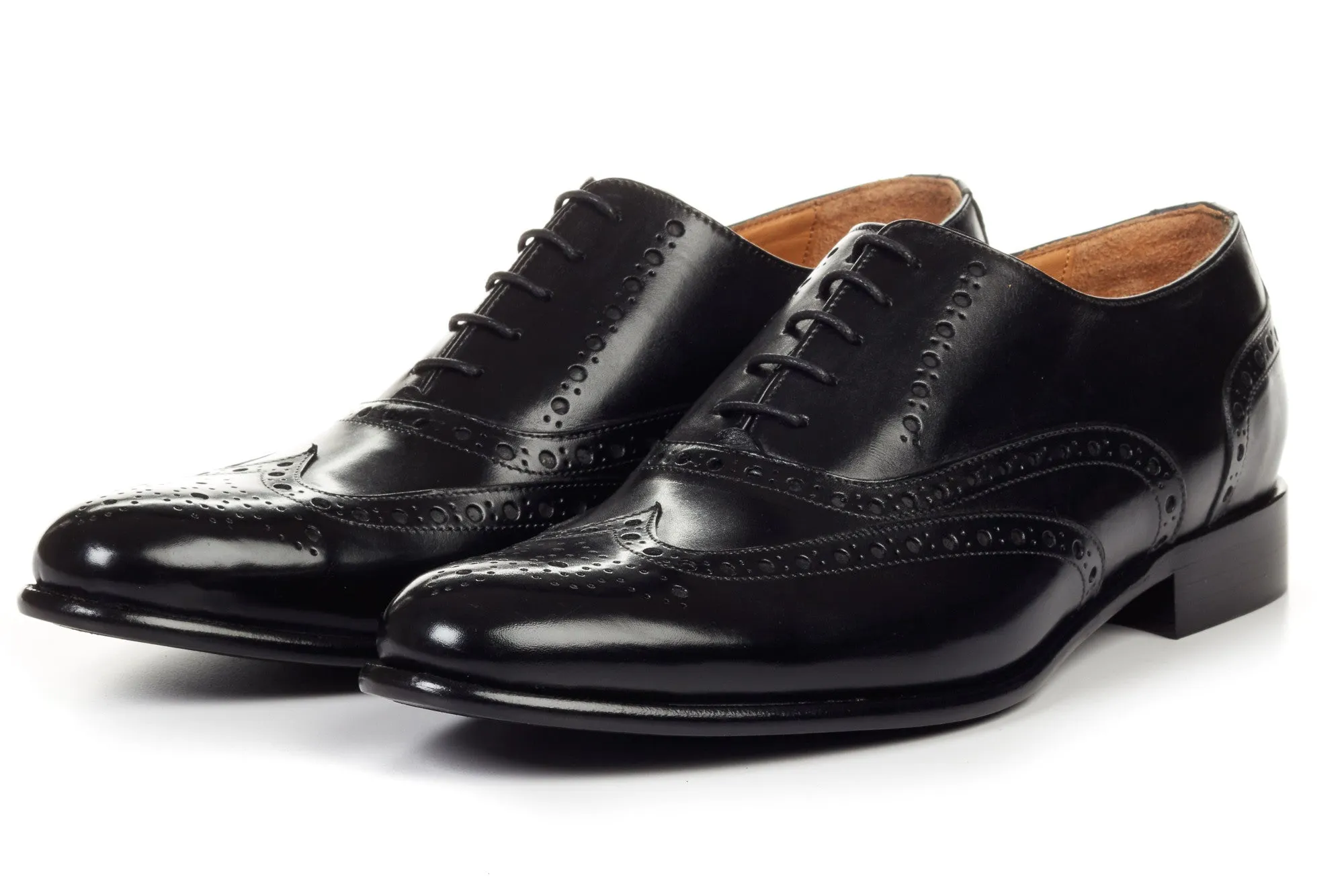 The West II Wingtip Oxford - Nero