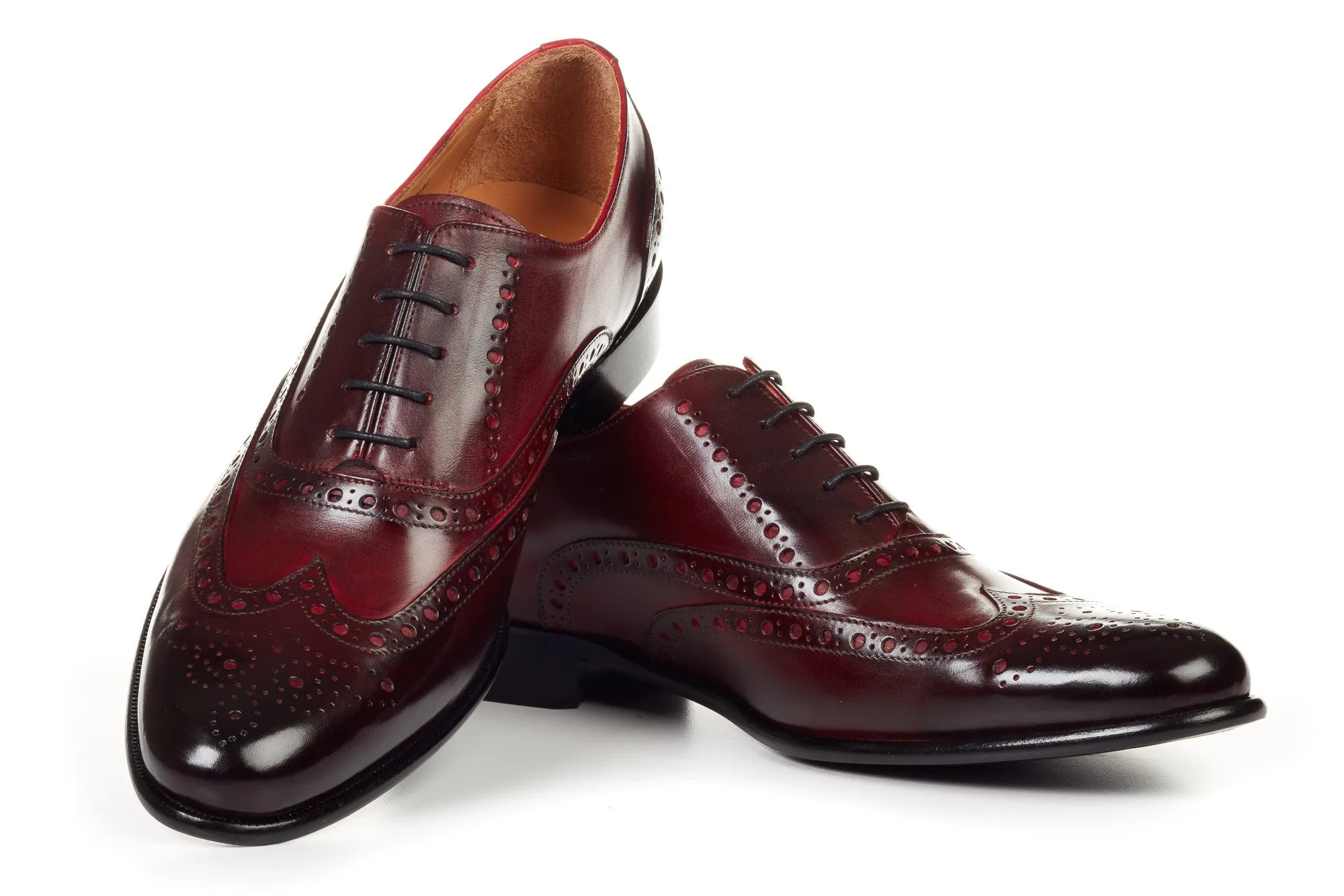 The West II Wingtip Oxford - Oxblood