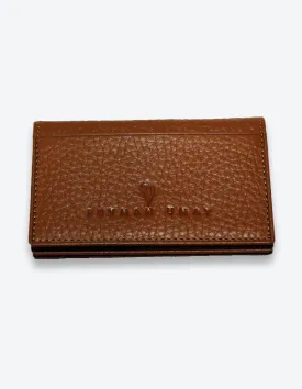 Tobacco Leather Card Holder