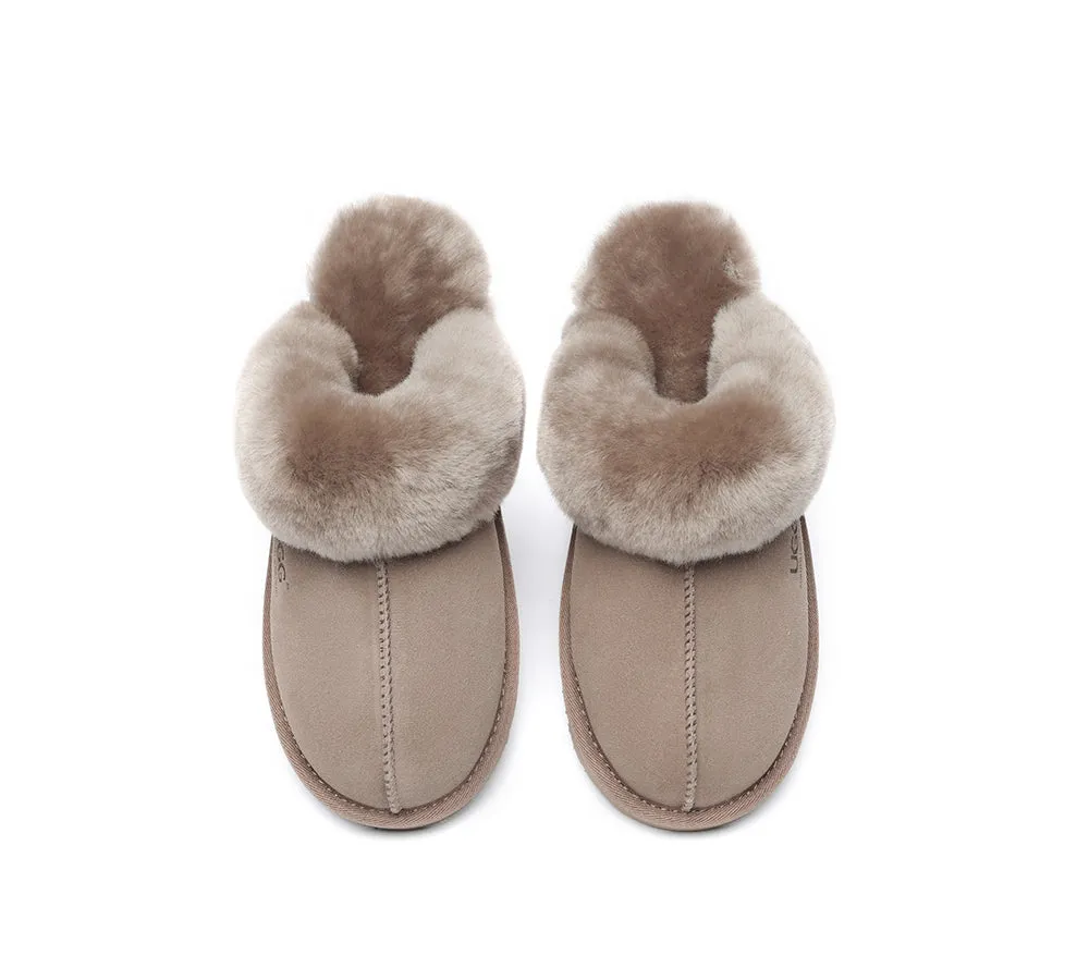 UGG Slippers Australia Premium Sheepskin Women Muffin Slipper Special