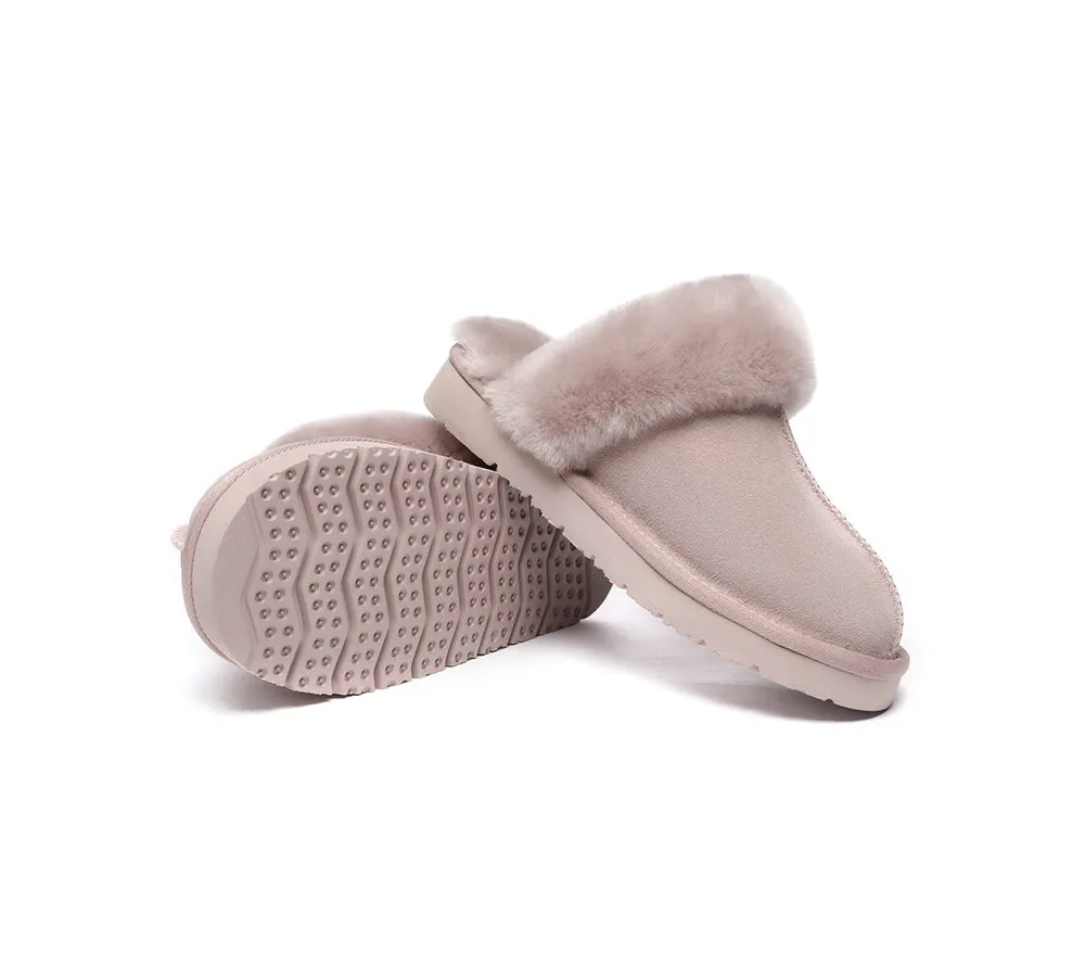 UGG Slippers Australia Premium Sheepskin Women Muffin Slipper Special