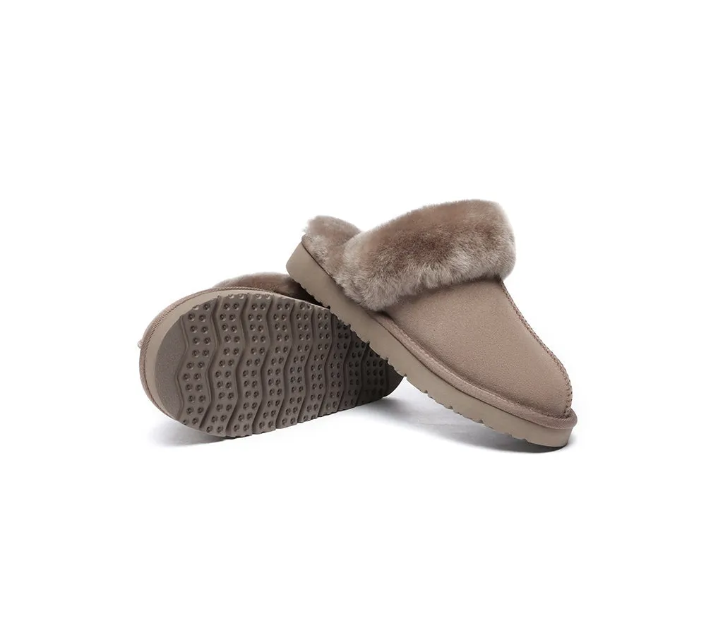 UGG Slippers Australia Premium Sheepskin Women Muffin Slipper Special