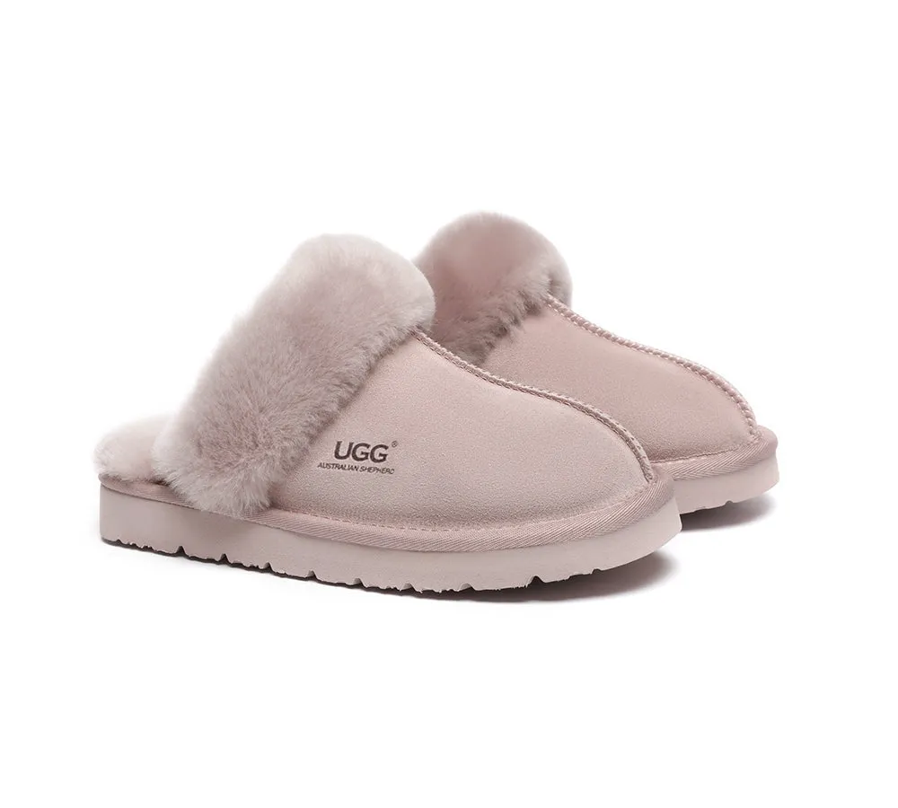 UGG Slippers Australia Premium Sheepskin Women Muffin Slipper Special