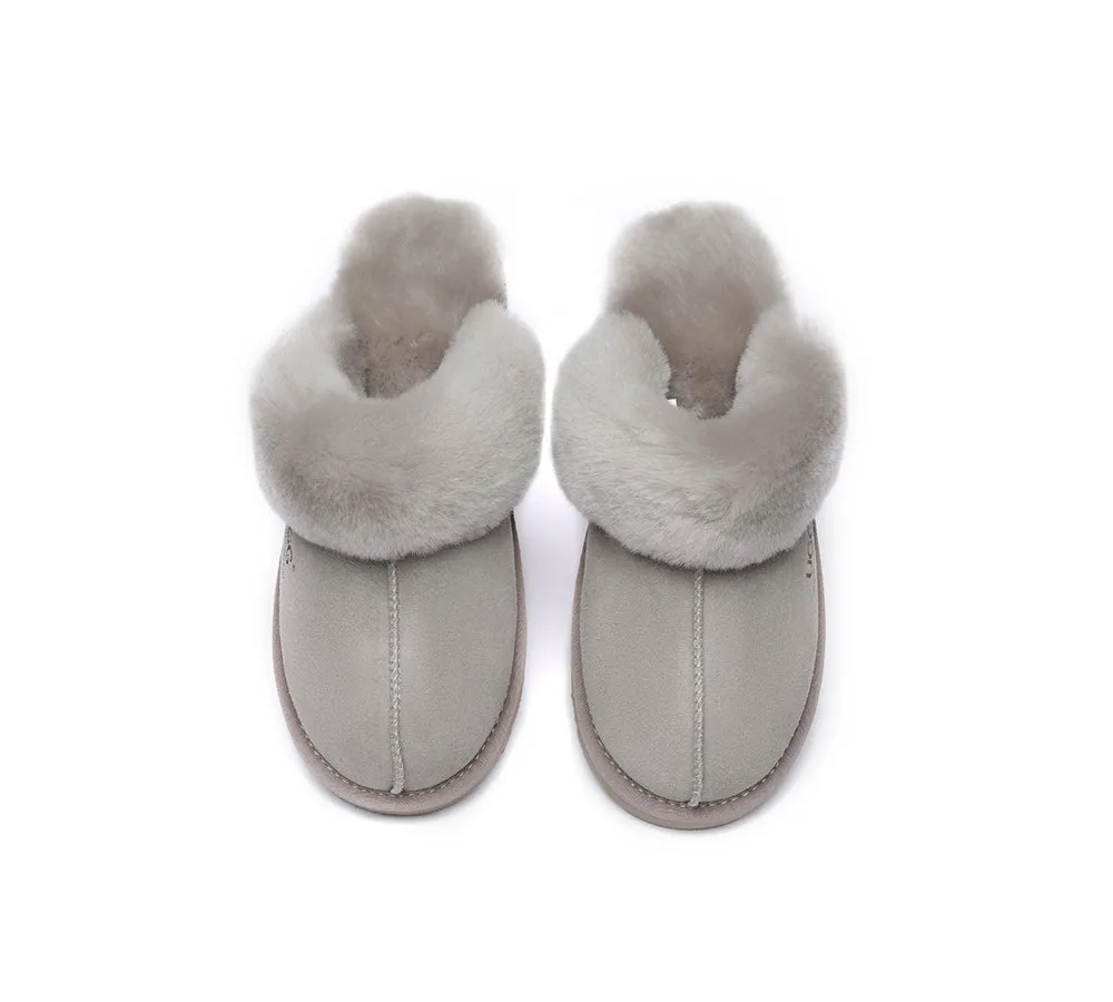 UGG Slippers Australia Premium Sheepskin Women Muffin Slipper Special