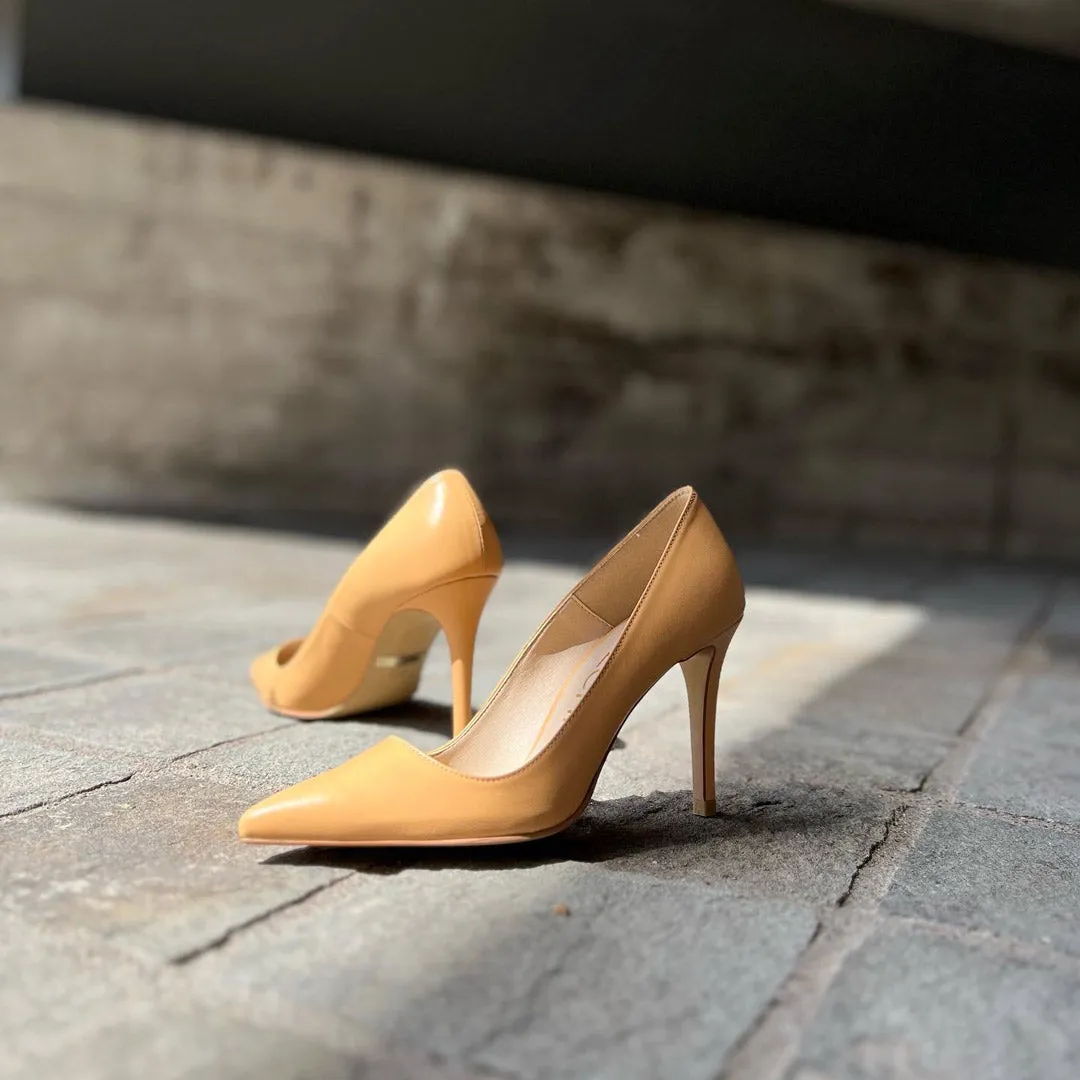 *UK size 1 - RICASS - orange, 9cm heels