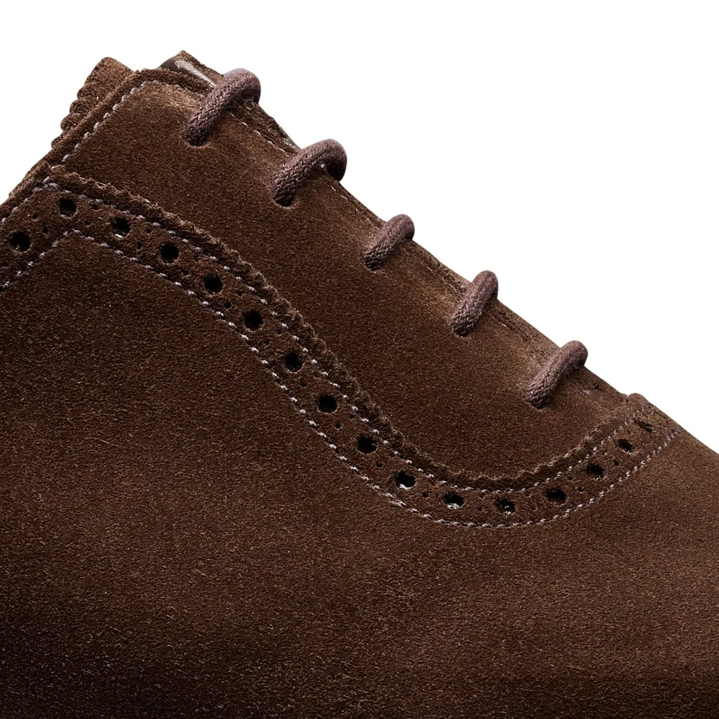 Westbourne Dark Brown Calf Suede