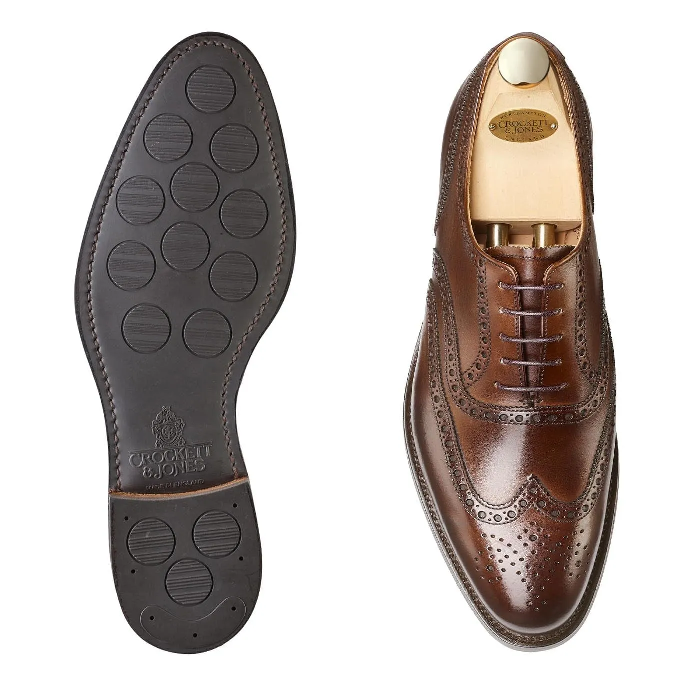 Westgate 2 Dark Brown Burnished Calf