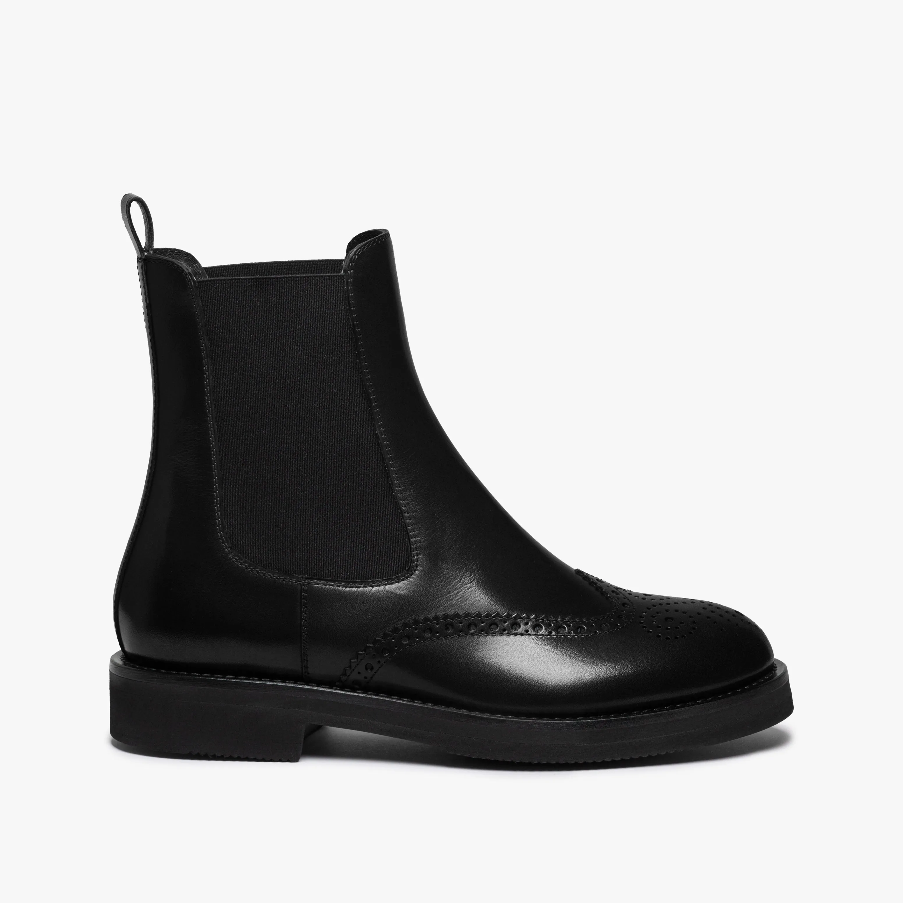 Women's leather chelsea boot