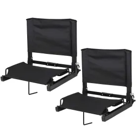 ZENY™ Folding Stadium Seats for Bleachers With Portable Shoulder Straps